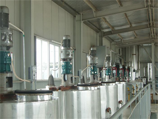 palm oil refinery plant palm oil processing plant