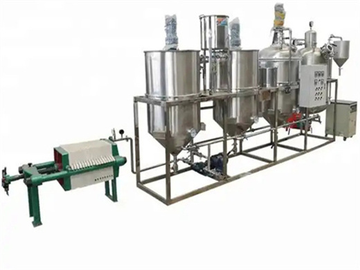15tpd peanut oil refining plant in Liberia