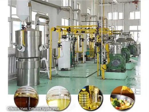 colombia crude plant for edible oil refinery line in India