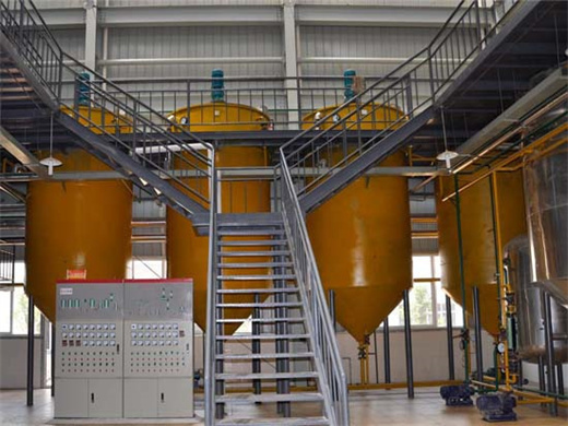 big scale edible oil refinery plant-oil expeller