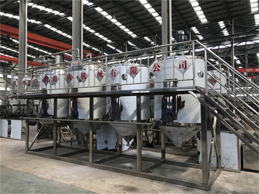 batch type edible oil refinery machine in Surabaya