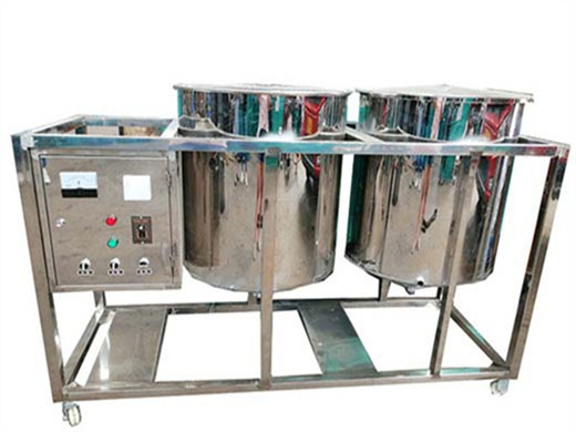 edible oil plant solution edible oil refinery refining